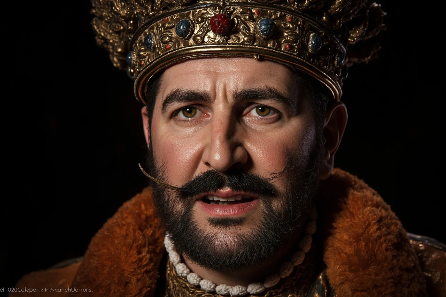 20 of History's Most Infamous 'Ugly' Figures — Myth vs. Reality 6 16th century Holy Roman emperor with pronounced jutting jaw, difficulty closing mouth, wearing ornate imperial regalia and crown