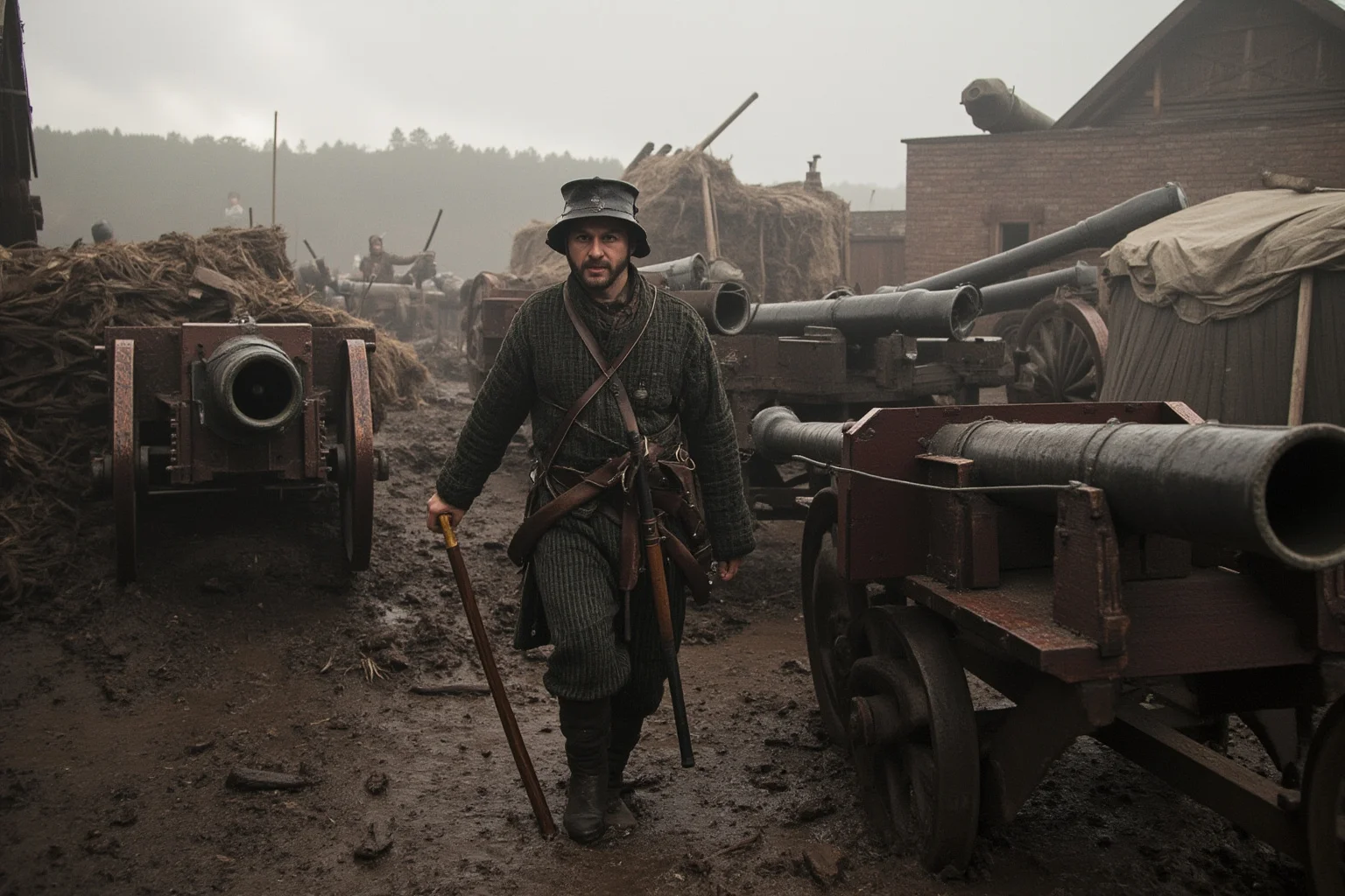 Wars That Lasted A Lot Longer Than You Thought 8 17th-century Dutch soldiers and Spanish troops in a muddy siege camp with old cannons