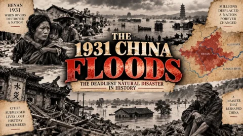 This 1931 Flood In China Is Considered One Of The Deadliest Natural Disasters In History