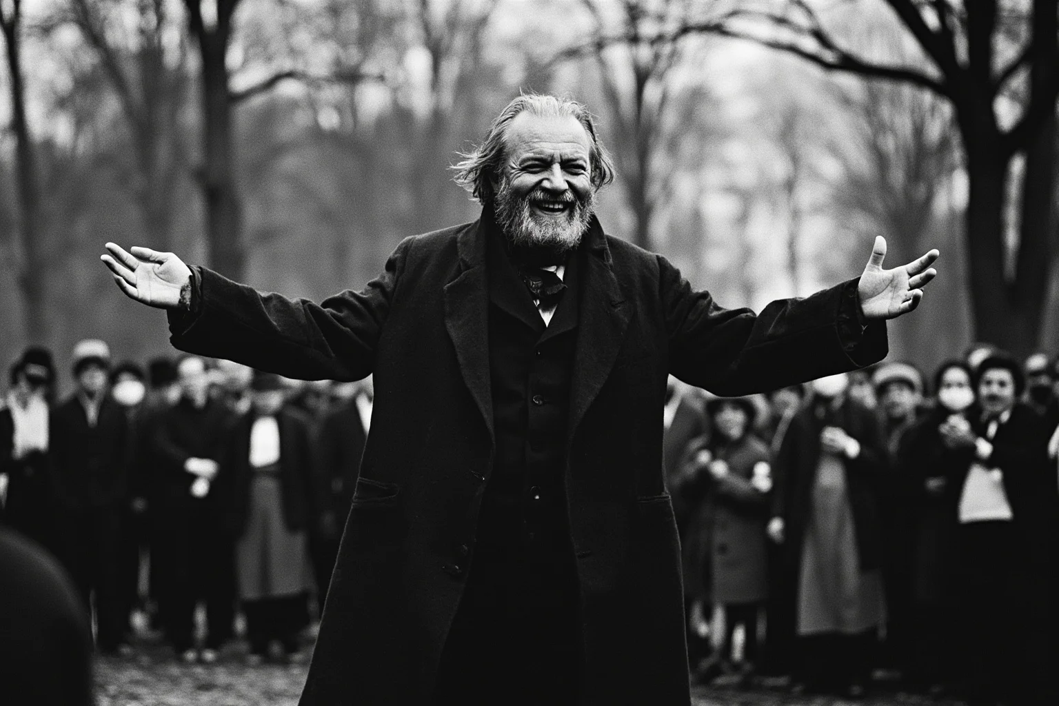 Best Insults in History: 23 Legendary Put-Downs and the Stories Behind Them 15 19th-century American statesman in a long coat smiling wryly while addressing a small crowd outdoors