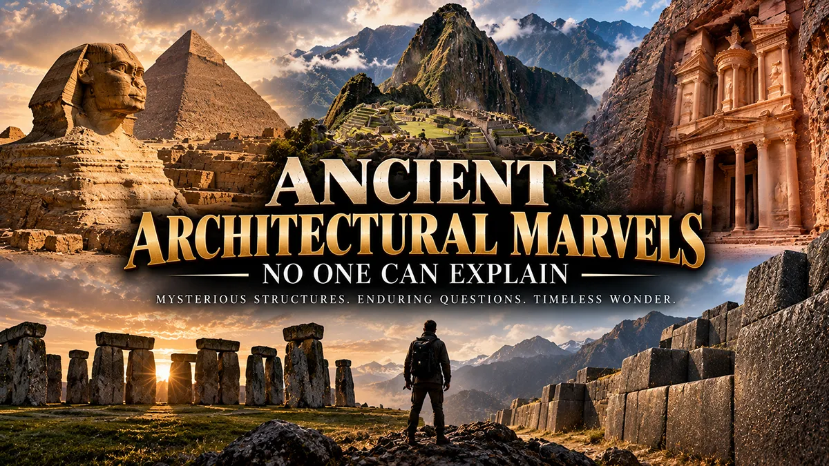 Ancient Architectural Marvels No One Can Explain