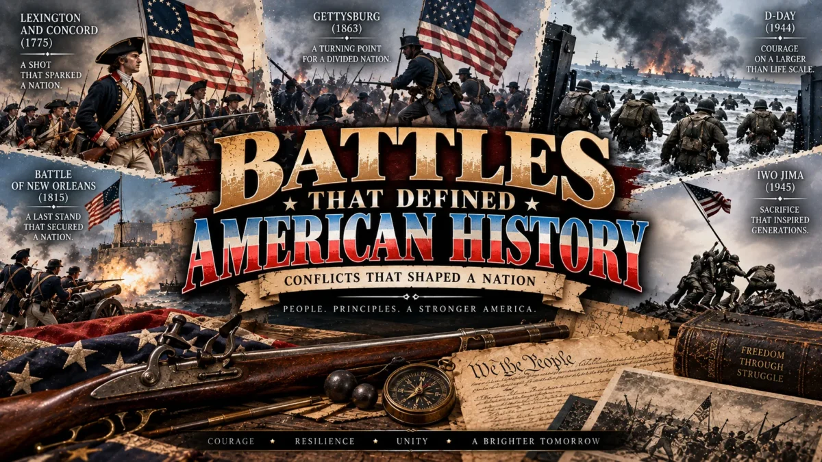 Battles That Defined American History