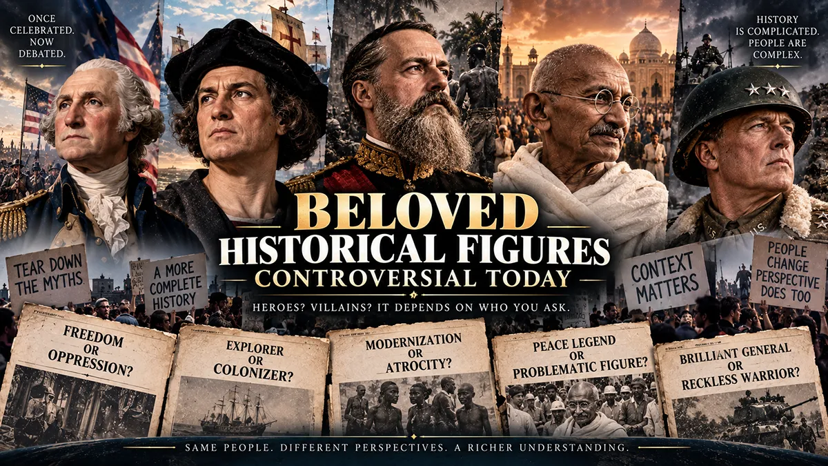 Beloved Historical Figures Who Are Controversial Today