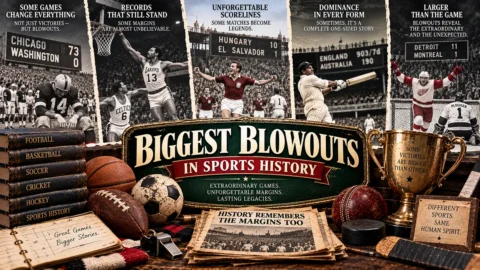 Biggest Blowouts in Sports History