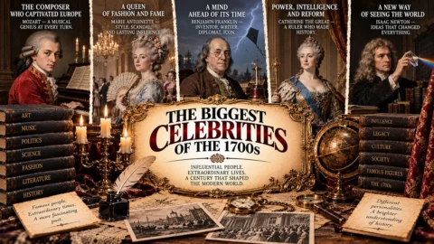 20 Biggest Celebrities of the 1700s (And Why They Were Famous)