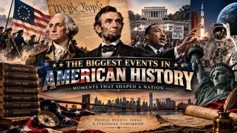 The Biggest Events in American History: A Complete Timeline