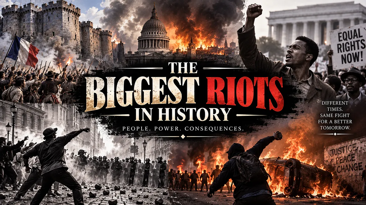 Biggest Riots the World Has Ever Seen