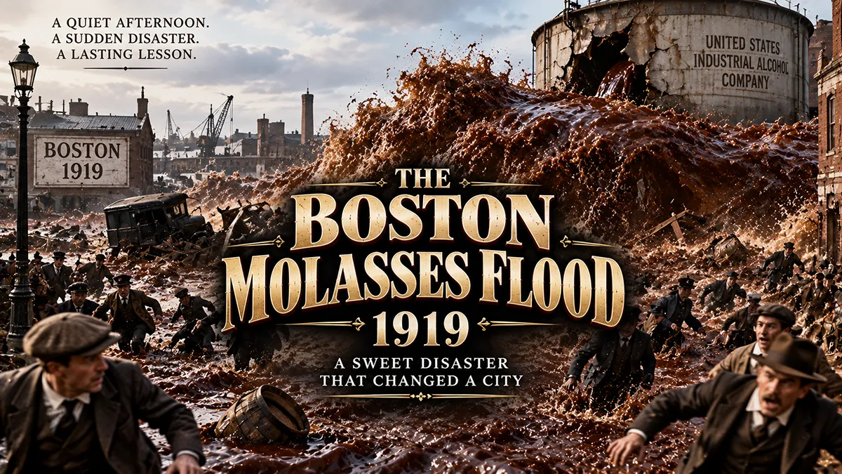 Boston Molasses Flood 1919