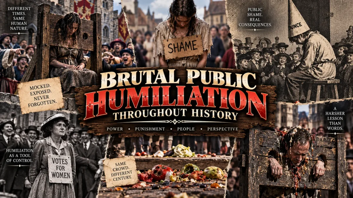 Brutal Forms of Public Humiliation Throughout History