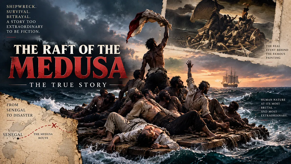 Brutal Story Behind The Raft Of The Medusa