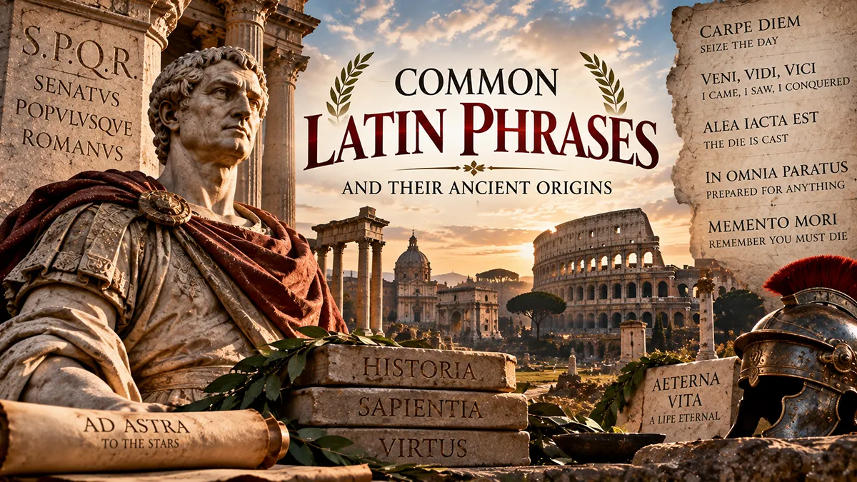 Common Latin Phrases