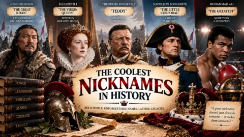 Coolest Nicknames in History: 26 Legendary Monikers Explained