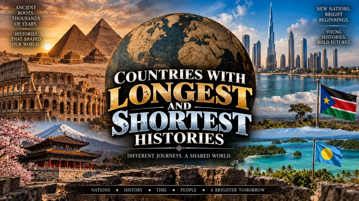 Countries With the Longest Histories