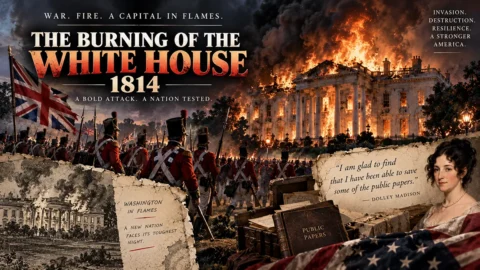 The Day British Forces Burned Down The White House