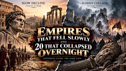 Empires That Fell Slowly—and 20 That Collapsed Overnight