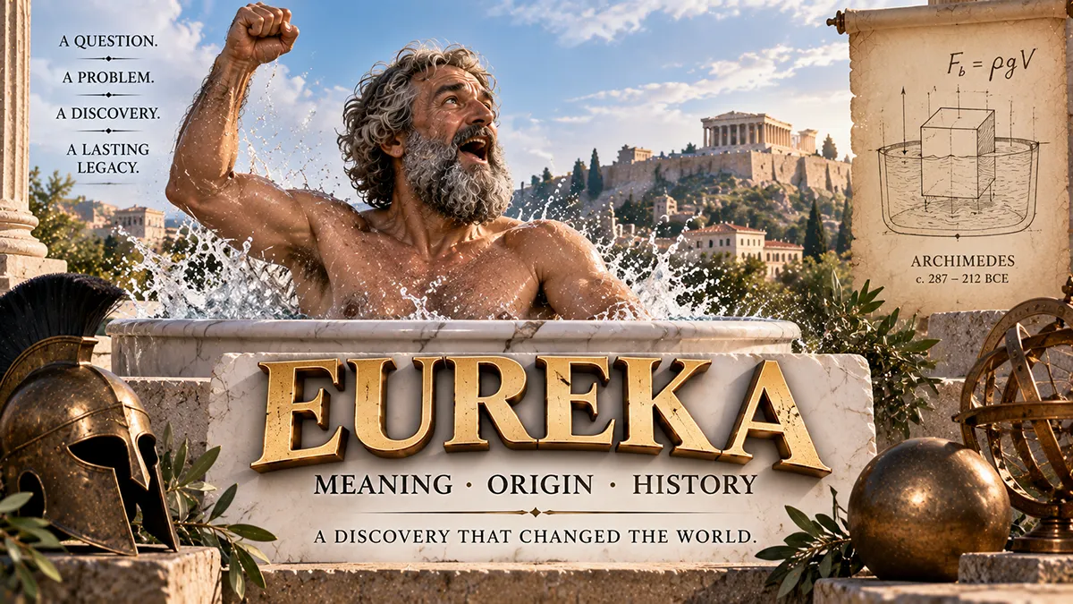 Eureka! The Historic Story Behind the Word