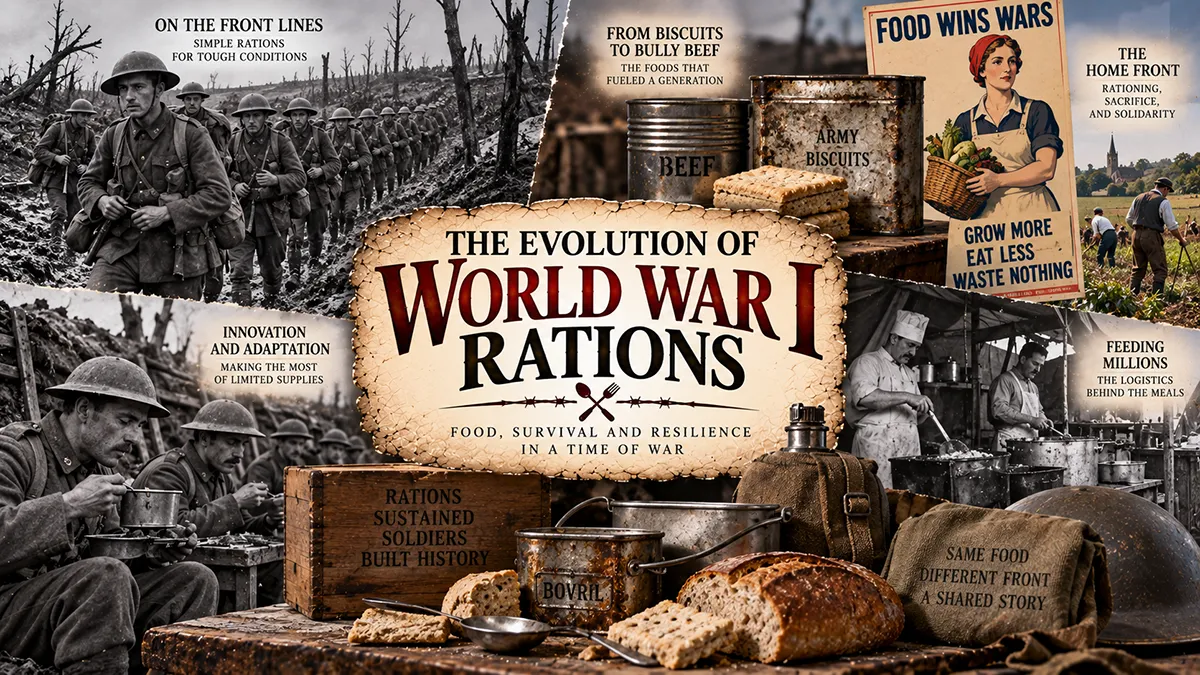 Evolution of World War 1 Rations