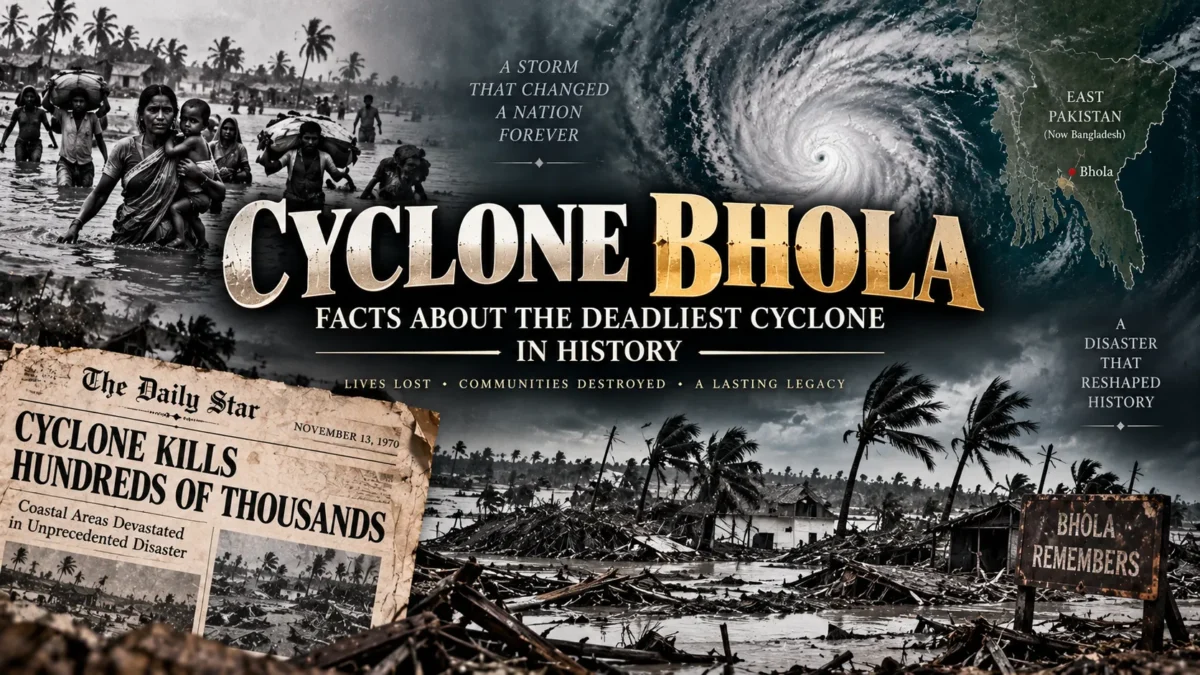 Facts About Cyclone Bhola