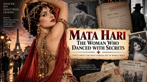 25 Facts About Mata Hari: The Exotic Dancer Who Became WWI’s Most Notorious Spy