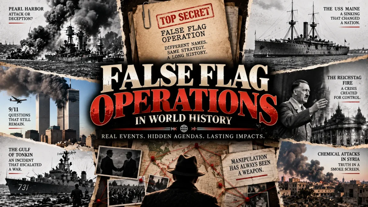 False Flag Operations That Quietly Changed World History