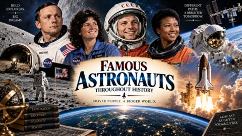 Famous Astronauts Throughout History: Who They Were and What They Did