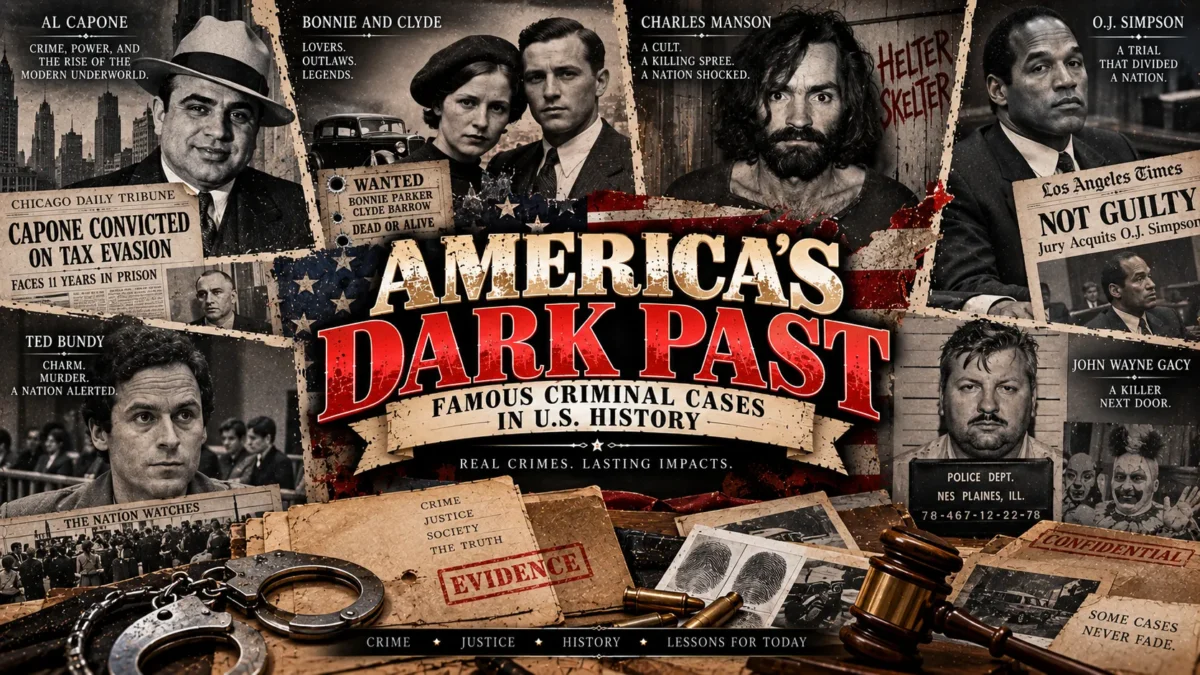 Famous Criminal Cases in U.S. History