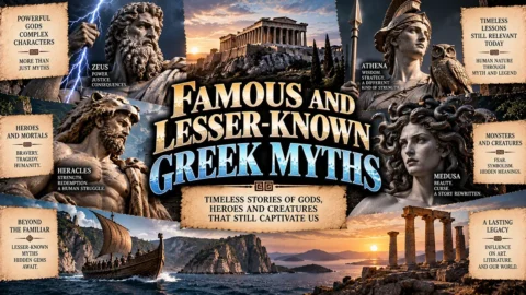 Famous Greek Myths and Lesser-Known Epics: 22 Stories Everyone Should Know