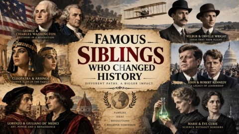 Famous Siblings Who Changed History