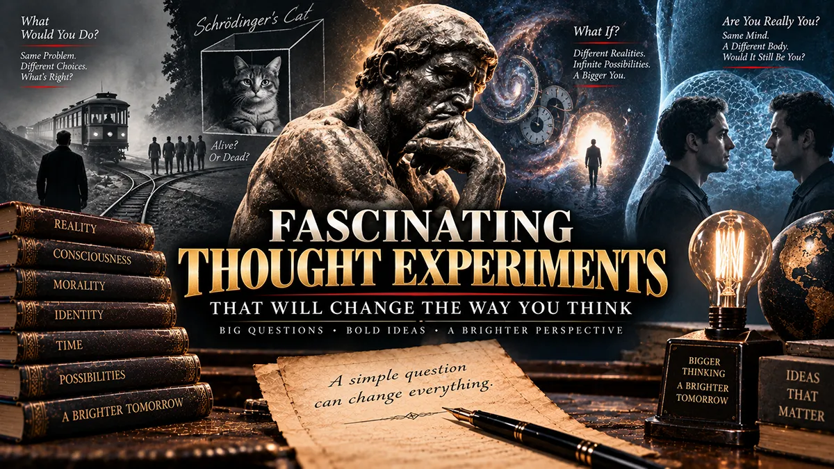 Fascinating Thought Experiments That Will Change The Way You Think