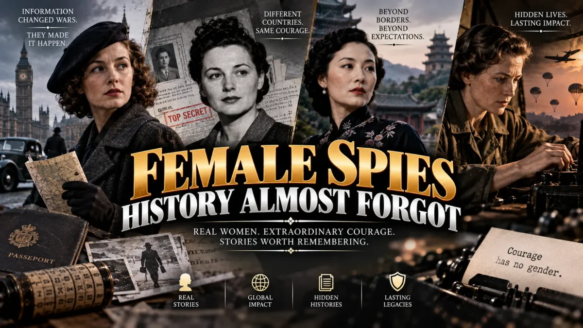 Female Spies So Secretive Most People Haven't Heard of Them