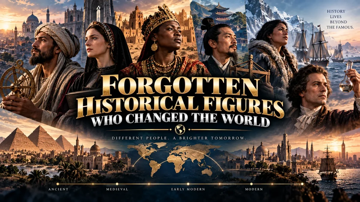 Forgotten Historical Figures Who Changed the World
