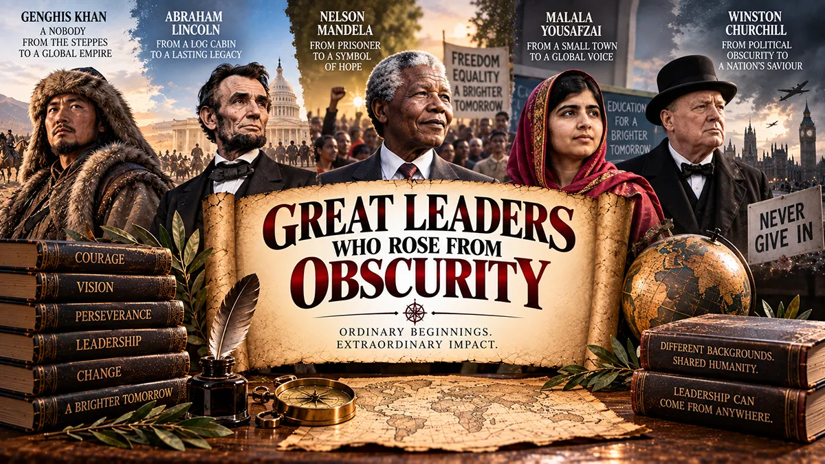 Great Leaders Who Rose From Obscurity
