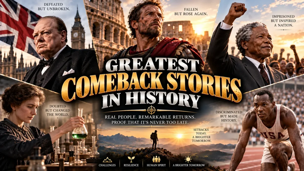 Greatest Comeback Stories in History