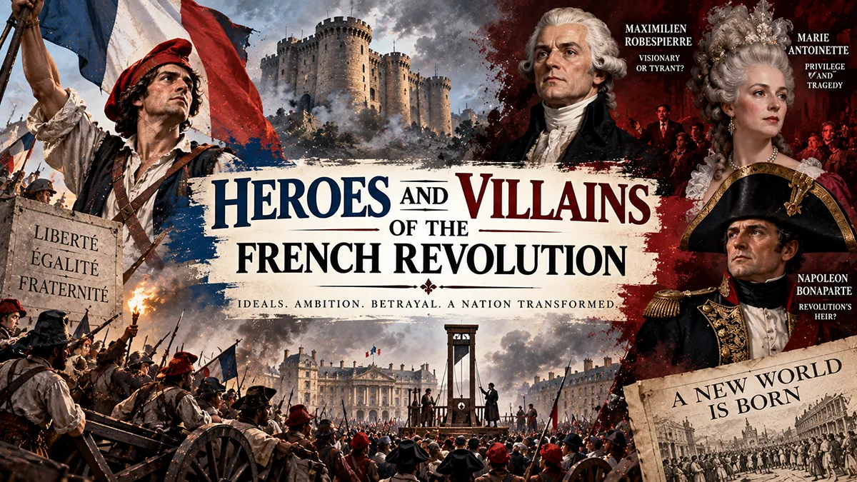 Heroes And Villains Of The French Revolution
