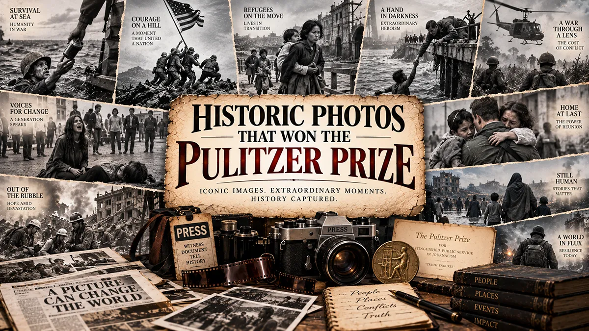 Historic Photos That Won the Pulitzer Prize