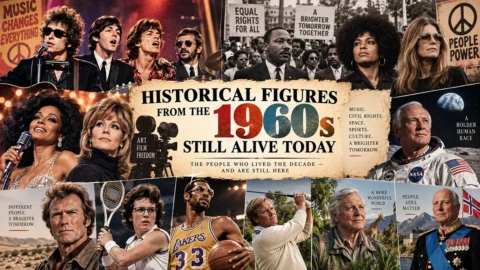 Historical Figures From The 1960s Who Are Still Alive Today