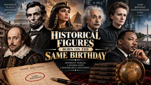 Historical Figures That Share The Same Birthday