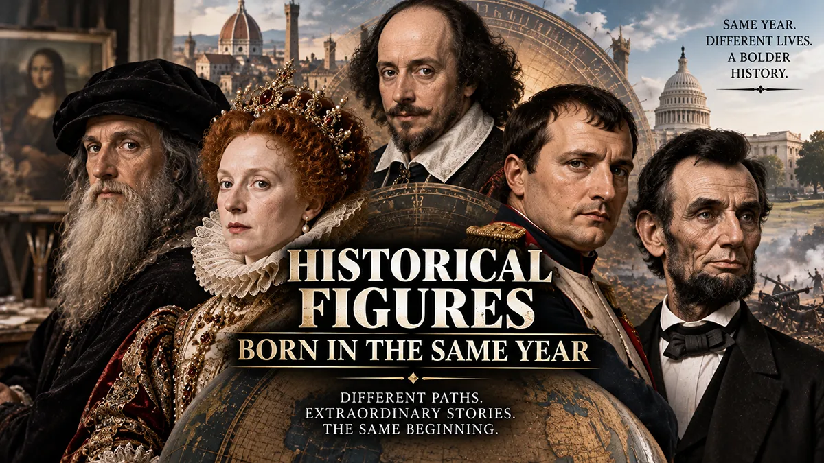 Historical Figures That Were Shockingly Born In The Same Year