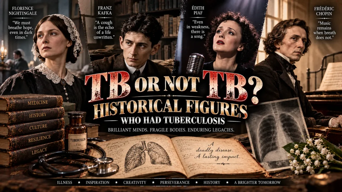 Historical Figures Who Contracted Tuberculosis