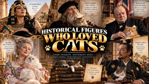 Historical Figures Who Loved Cats