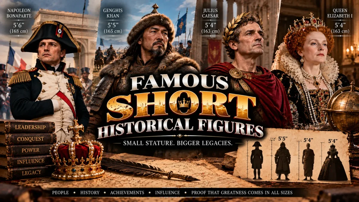 Historical Figures You Didn't Know Were Super Short
