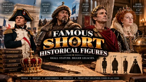 Historical Figures You Didn’t Know Were Super Short