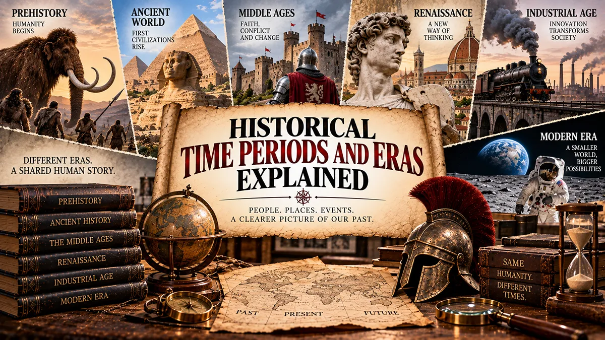 Historical Time Periods Throughout History
