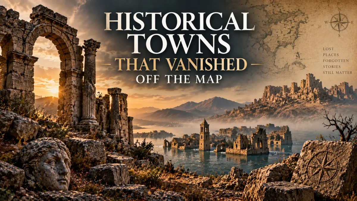 Historical Towns That Vanished Off the Map