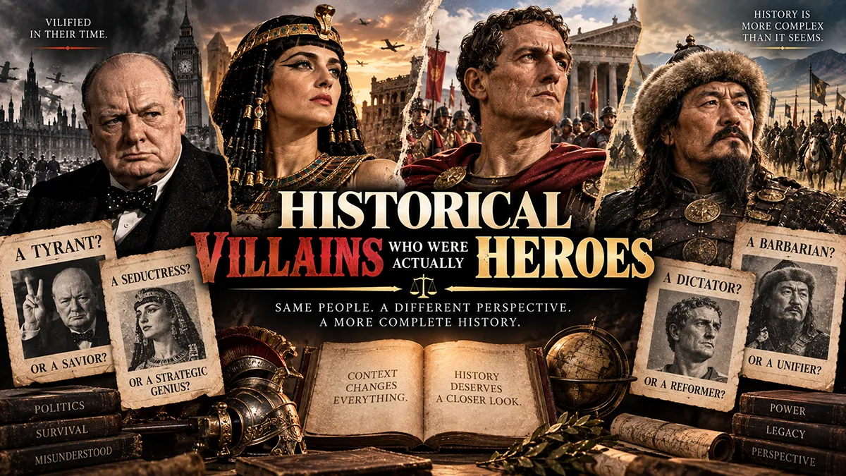Historical Villains Who Were Actually Heroes
