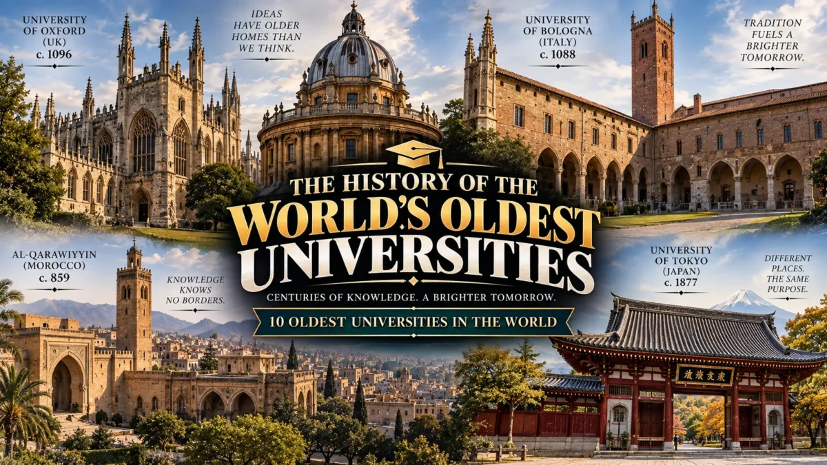 History Behind Some of the World's Oldest Universities