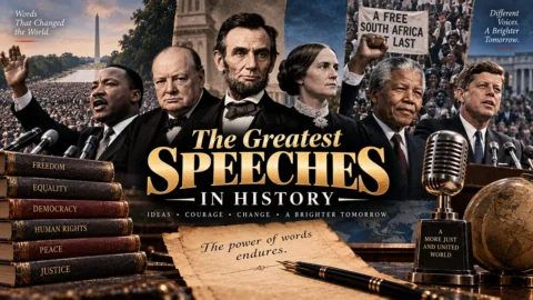 22 of History’s Greatest Speeches (and the True Stories Behind Them)
