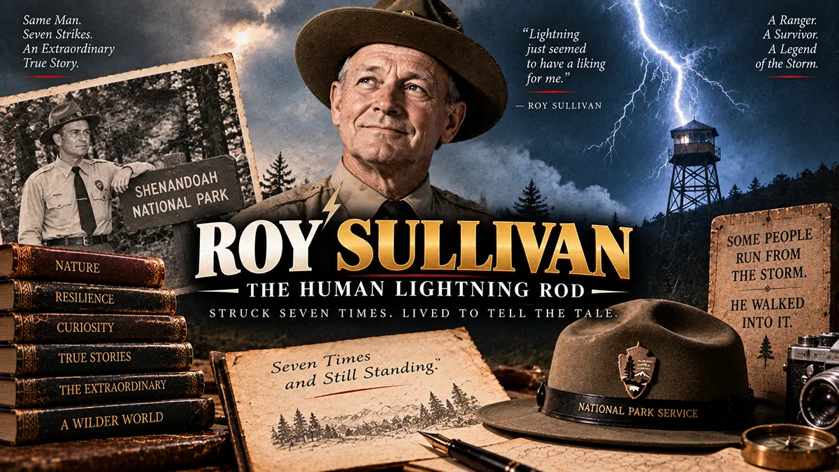 Human Lightning Rod: The Man Who Was Struck Seven Times