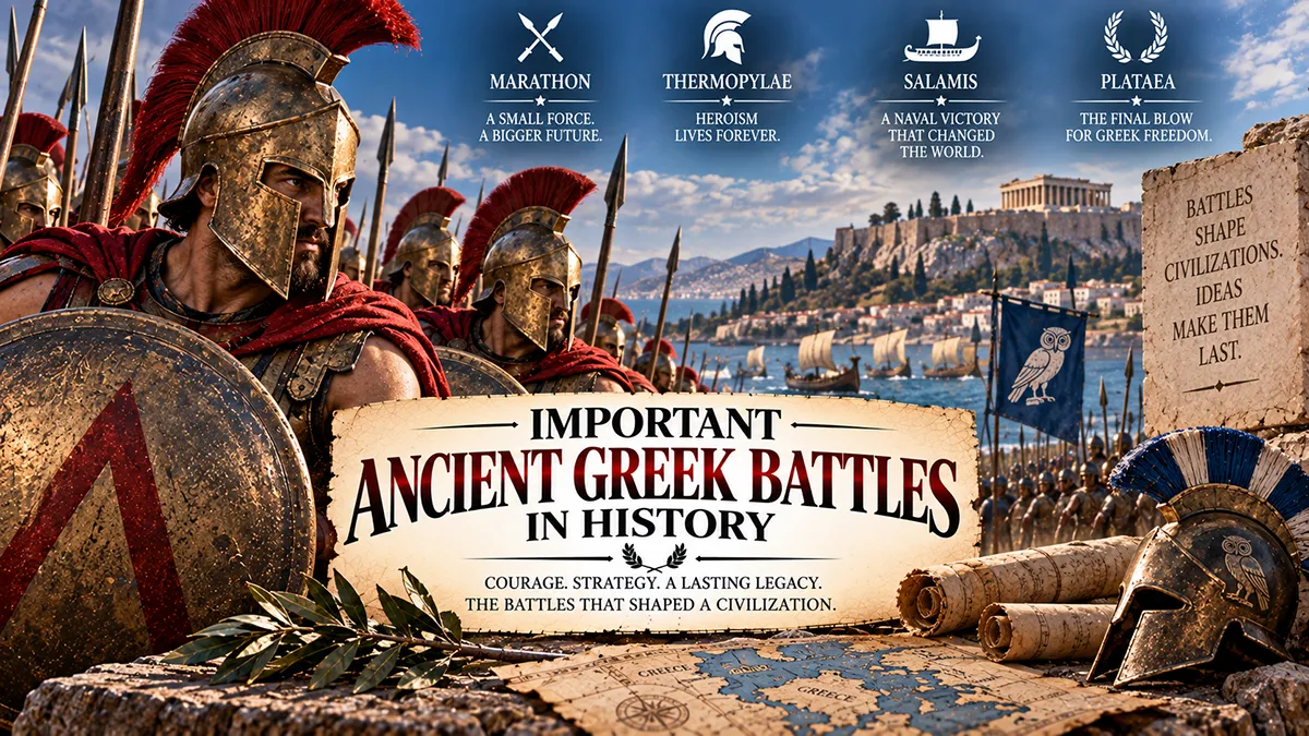Important Ancient Greek Battles In History