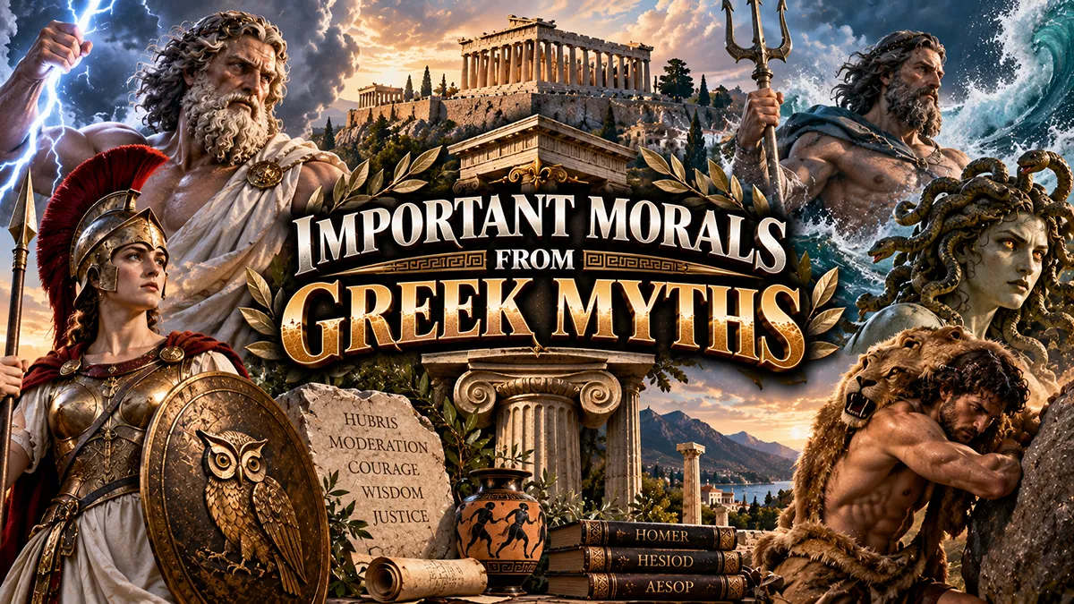 Important Morals Taught From Greek Myths